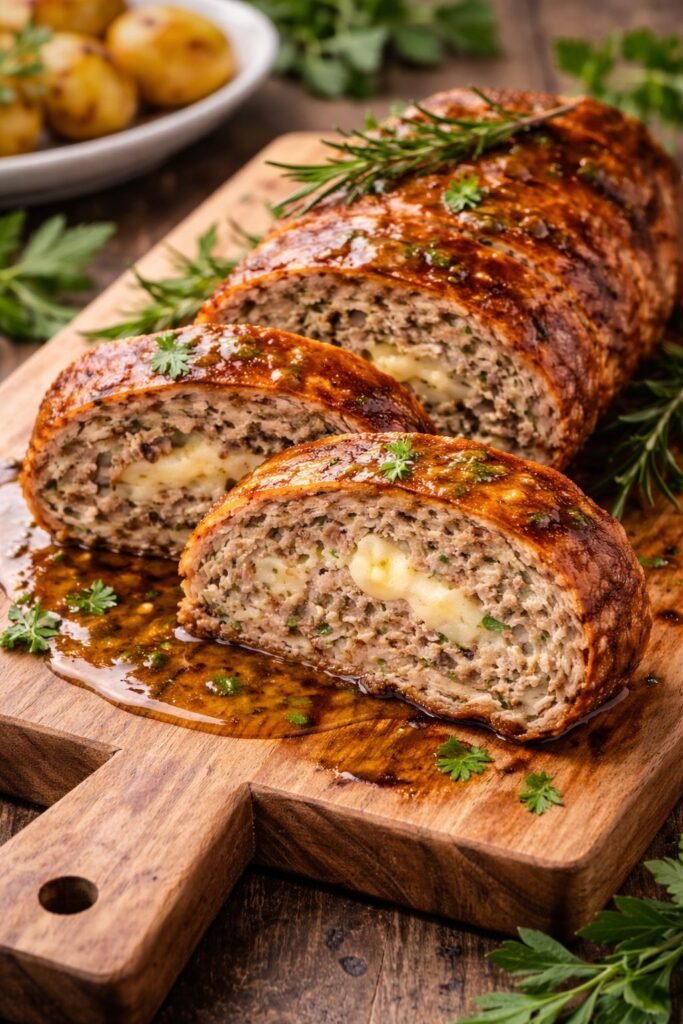 Rouleau de Viande (Polpettone) Moelleux : Recette Facile et Savoureuse