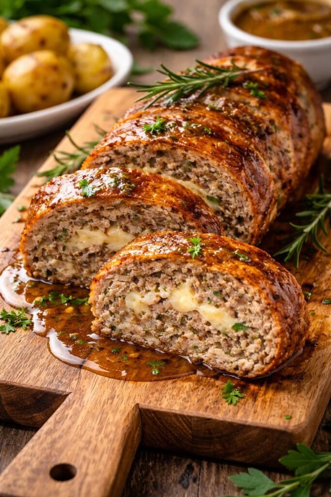 Rouleau de Viande (Polpettone) Moelleux : Recette Facile et Savoureuse